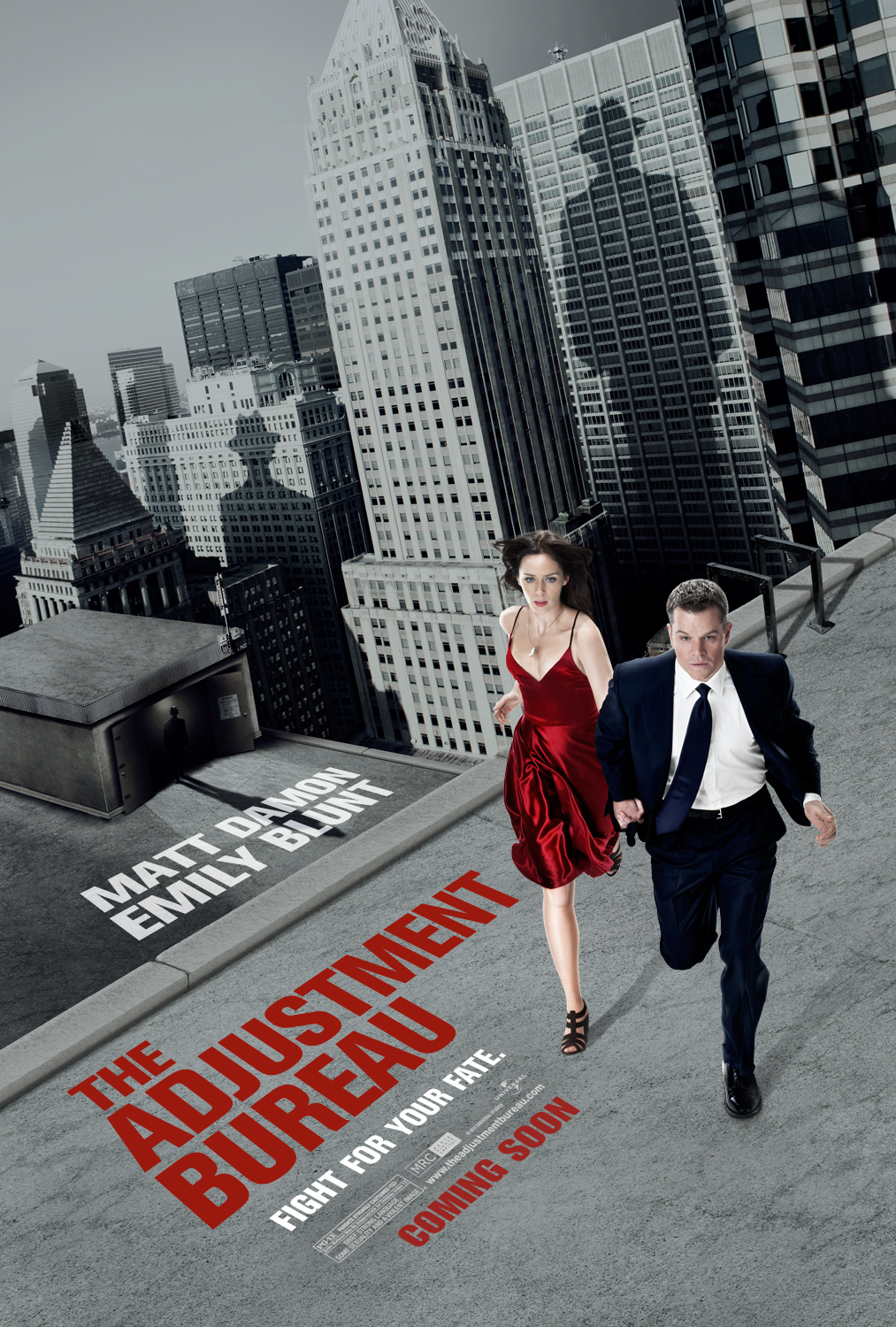 The Adjustment Bureau movie poster
